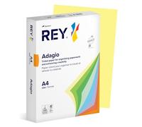 DMO 5 Star Coloured Copier Paper Multifunctional Ream-Wrapped 80Gsm A4 Medium Yellow 500 Sheets