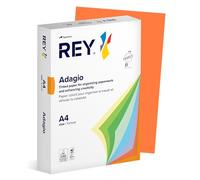 Rey Adagio Rey Adagio Paper A4 80gsm Deep Orange (Ream 500) ADAGI080X689