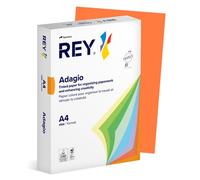 Rey Adagio Rey Adagio Paper A4 80gsm Deep Orange (Ream 500) ADAGI080X689