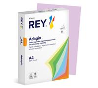 Rey Adagio Paper A4 80gsm Lilac Purple (Ream 500) RYADA080X426