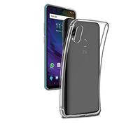 REY Case Flexible Silicone TPU for ZTE Blade A5 2020, Ultra Thin 0.33mm, Crystal Clear