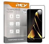 REY Curved Screen Protector for ZTE Nubia Neo 2 5G - Focus Pro 5G - Neo 3 - Neo 3 GT, Black, Premium Tempered Glass, 3D/4D/5D, Anti-Breakage