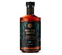 Rey Del Istmo Premium Golden Rum 10 Year Old Luxury Panamanian Aged Singl