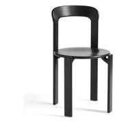 Rey Lacquered Wood Chair - Bruno Rey Black one size