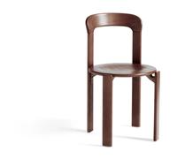 Rey Lacquered Wood Chair - Bruno Rey Brown one size