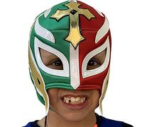 REY MISTERIO Youth Lucha Libre Wrestling Mask - Kids Fit, 4 to 7 y/o Luchador Mask by Make It Count
