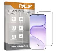 REY Pack of 2 3D Tempered Glass Screen Protectors for Honor 600-600 PRO, Black, Screen Protector 9H+ Hardness, Anti-Scratch Oil Bubbles, Full Protection, 3D, 4D, 5D