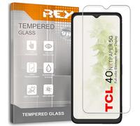 REY Pack of 3 Tempered Glass Screen Protectors for TCL 40 NXTPAPER 5G, Screen Protector, Screen Protector 9H+ Hardness, Anti-Scratch Oil Bubbles