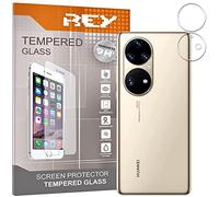 REY Screen Protector camera for HUAWEI P50 PRO, Tempered Glass Film, Premium quality, Perfect protection for scratches, breaks, moisture, [Pack 3x]