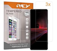 REY Screen Protector for SONY XPERIA 5 III, Tempered Glass Film, Premium quality, Perfect protection for scratches, breaks, moisture, [Pack 3x]