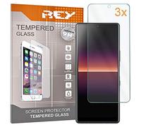 REY Screen Protector for Sony Xperia L4, Tempered Glass Film, Premium quality, Perfect protection for scratches, breaks, moisture, [Pack 3x]