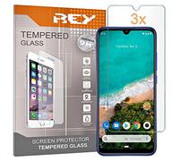 REY Screen Protector for XIAOMI MI A3 - MIA3 - CC9e, Tempered Glass Film, Premium quality, Perfect protection for scratches, breaks, moisture, [Pack 3x]