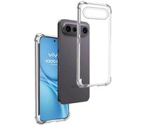 REY Transparent Silicone Case TPU Anti-Shock for Vivo X300 FE - S50 Pro Mini, Mobile Phone Case Premium Scratch-Resistant TPU Transparent Protective Case Anti-Shock