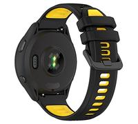 REYDA 18mm Silicone Strap Compatible with Garmin Venu 4 41mm/3S/2S Strap, Soft Flexible Breathable Silicone Bracelet Metal Buckle Sport Wristband Replacement Strap for Garmin Vivomove 3S/Vivoactive 4S