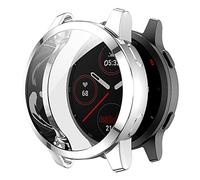 REYDA 2 Pack Watch Case Compatible for Garmin Venu 2S Screen Protector, Ultra-Thin Soft TPU HD Clear Bumper Case Scratch Resistant Shockproof Overall Protective Cover for Garmin Vivoactive 4S/Venu 2S