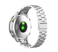 REYDA 22mm Quick Fit Metal Strap Compatible with Garmin Fenix 8 Pro 47mm/8 47mm/E 47mm/7/7 Pro/6/6 Pro/5/5 Plus, Solid Adjustable Stainless Steel Wristband Replacement Strap for Garmin Descent G2/G1