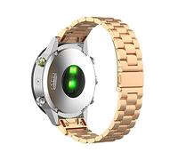 REYDA 22mm Quick Fit Metal Strap Compatible with Garmin Fenix 8 Pro 47mm/8 47mm/E 47mm/7/7 Pro/6/6 Pro/5/5 Plus, Solid Adjustable Stainless Steel Wristband Replacement Strap for Garmin Descent G2/G1