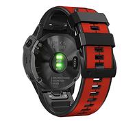 REYDA 22mm Quick Fit Silicone Strap Compatible with Garmin Fenix 8 Pro 47mm/8 47mm/E 47mm/7/7 Pro/6/6 Pro/5/5 Plus, Soft Flexible Silicone Wristband Bracelet Replacement Strap for Garmin Descent G2/G1