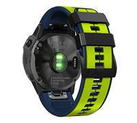 REYDA 22mm Quick Fit Silicone Strap Compatible with Garmin Fenix 8 Pro 47mm/8 47mm/E 47mm/7/7 Pro/6/6 Pro/5/5 Plus, Soft Flexible Silicone Wristband Bracelet Replacement Strap for Garmin Descent G2/G1