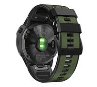 REYDA 22mm Quick Fit Silicone Strap Compatible with Garmin Fenix 8 Pro 47mm/8 47mm/E 47mm/7/7 Pro/6/6 Pro/5/5 Plus, Soft Flexible Silicone Wristband Bracelet Replacement Strap for Garmin Descent G2/G1