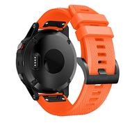 REYDA Silicone Strap Compatible for Garmin Fenix 8 Pro/8/E 47mm, 22mm Quick Fit Watch Strap Soft Breathable Silicone Bracelet Wristband Replacement Band for Garmin Approach S70 47mm/S62/S60/Descent G2