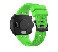 REYDA Silicone Strap Compatible for Garmin Swim 2/Forerunner 45, Soft Flexible Breathable Silicone Watch Strap Sport Wristband Metal Buckle Bracelet Replacement Strap for Garmin Forerunner 45/Swim 2
