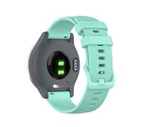 REYDA Silicone Strap Compatible for Garmin Venu 3S/Venu 2S, 18mm Quick Release Watch Strap Soft Silicone Bracelet Metal Buckle Sport Wristband Replacement Strap for Garmin Vivomove 3S/Vivoactive 4S