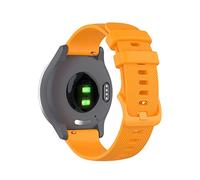 REYDA Silicone Strap Compatible for Garmin Venu 3S/Venu 2S, 18mm Quick Release Watch Strap Soft Silicone Bracelet Metal Buckle Sport Wristband Replacement Strap for Garmin Vivomove 3S/Vivoactive 4S