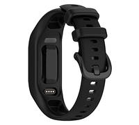 REYDA Silicone Strap Compatible for Garmin Vivosmart 5, Soft Flexible Breathable Silicone Watch Strap Sport Wristband Metal Buckle Bracelet Replacement Strap for Garmin Vivosmart 5 Fitness Tracker