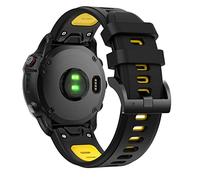 REYDA Silicone Strap Compatible with Garmin Epix Gen 2/Epix Pro Gen 2 47mm, 22mm Quick Fit Watch Strap Soft Flexible Silicone Bracelet Wristband Replacement Strap for Garmin Instinct 3 45mm/E 45mm/2/1