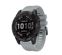 REYDA Silicone Strap Compatible with Garmin Fenix 8 Pro/8/E 47mm, 22mm Quick Fit Watch Strap Soft Flexible Silicone Bracelet Sport Wristband Replacement Strap for Garmin Approach S70 47mm/S62/S60