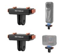 REYGEAK 2 Pack Quick Change Magnetic Mount for Insta360 Ace/Ace Pro/Ace Pro 2/X5, Better Than Original Magnetic Adapter Holder
