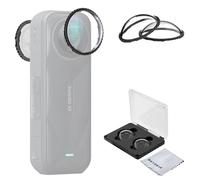 REYGEAK UV Filter for insta360 X5, Double-Sided Multilayer Coating, Aluminium Frame, Multi-Coated HD Optical Glass, Standard Lens Protection (UV)