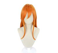 REYHS Anime Wig Kanon Shibuya Cosplay Wig for Lovelive!,Long Orange Wig,Costume Halloween Wig,For Halloween,Costume Party, Anime Show, Cosplay Event, Concerts, Daily Wig