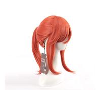 REYHS Anime Wig Kobayashi Cosplay Wig For Miss Kobayashi's Dragon Maid, Short Red Wig, Costume Halloween Wig, für Costume Party, Anime Show, Cosplay Event, Concerts, Daily Wig