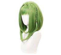 REYHS Anime Wig Nanamine Sakura Cosplay Wig for Toilet-Bound Hanako-kun,Green Wig,Costume Halloween Wig,For Halloween,Costume Party, Anime Show, Cosplay Event, Concerts, Daily Wig