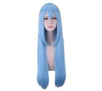 REYHS Anime Wig Rimuru Tempest Cosplay Wig For That Time I Got Reincarnated As A Slime, Blue Wig, Costume Halloween Wig, For Costume Party, Anime Show, Cosplay Event, Concerts, Daily(Size:Long)