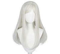 REYHS Anime Wig Sanzu Haruchiyo Cosplay Wig for Tokyo Revengers,Long Wig,Costume Halloween Wig,For Halloween,Costume Party, Anime Show, Cosplay Event, Concerts, Daily wig(Color :White)