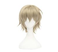 REYHS Anime Wig Soushi Miketsukami Cosplay Wig For Inu X Boku SS, Short Brown Wig, Costume Halloween Wig, für Costume Party, Anime Show, Cosplay Event, Concerts, Daily Wig