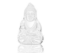 Reyife Healing Clear Crystal Buddha Statues Buda Buddah Collectibles and Figurines for Meditation Yoga Zen Decoration Home Decor