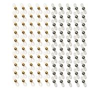 REYIN-CHHN 100 Pieces Adjustable Eyeglass Chain Ends Spectacle Chain Loops Eyeglasses Strap Holder