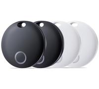 Reyke Smart Tag, Luggage Tracker Compatible with Apple Find My (iOS Only),Item Locator for Keys, Backpack,Suitcases, Wallet, IP67 Waterproof, 4 Pack