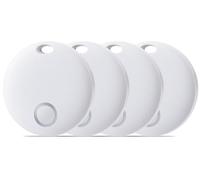 Reyke Smart Tag,Luggage Tracker Compatible with Apple Find My (iOS Only),Item Locator for Keys, Luggage,Suitcases, Wallet, IP67 Waterproof, 4 Pack