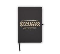 Reykjavik City Travel Iceland Notebook, Blank Pages, Faux Leather Cover, Planner, Journal, Workbook