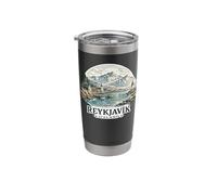 Reykjavik Iceland Iceland Vacation Funny Iceland Gift Stainless Steel Insulated Tumbler
