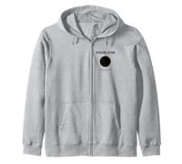Reykjavík Iceland Solar Eclipse 08.12.2026 Zip Hoodie