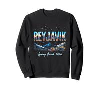 Reykjavík Iceland Spring Break 2026 Vacation Travel Sweatshirt