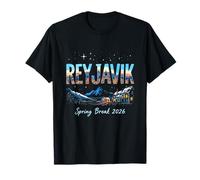 Reykjavík Iceland Spring Break 2026 Vacation Travel T-Shirt