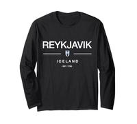 Reykjavik Iceland Trip to Iceland Vacation Reykjavik Gift Long Sleeve T-Shirt