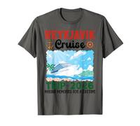Reykjavik Trip 2026 Summer Cruise Ship Anchor Palm Trees T-Shirt